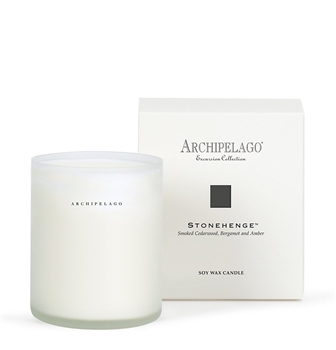 Archipelago Stonehenge Soy Candle in Glass Petoskey Ciao Bella