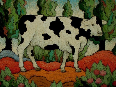 Cow (in Landscape)