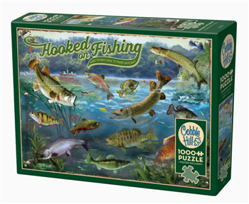 Ciao Bella Hooked on Fishing 1000 Piece Puzzle