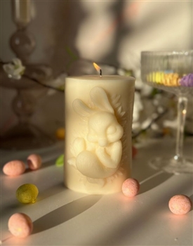 Ciao Bella Bunny Easter Candle