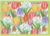 Ciao Bella Ekelund Placemat: Spring Tulips
