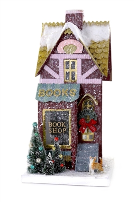Ciao Bella Book Shop Vintage Christmas Village
