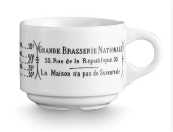 Pillivuyt Brasserie Espresso Cup (Set of 4)