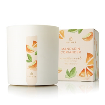 Thymes Mandarin Coriander Poured Candle