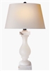 Ciao Bella Balustrade Alabaster Table Lamp