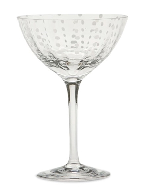 Ciao Bella Clear Perle Cocktail Goblet (Set of 2)