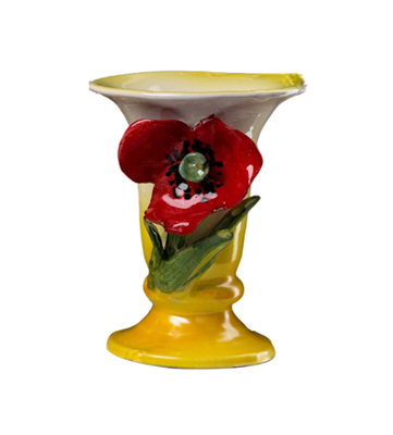 Ciao Bella Italian Poppy Vase