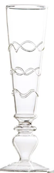 Ciao Bella Clear Footed Razzle Dazzle Flute