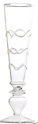 Ciao Bella Clear Footed Razzle Dazzle Flute