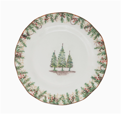 Ciao Bella Arte Italica Natale Dinner Plate