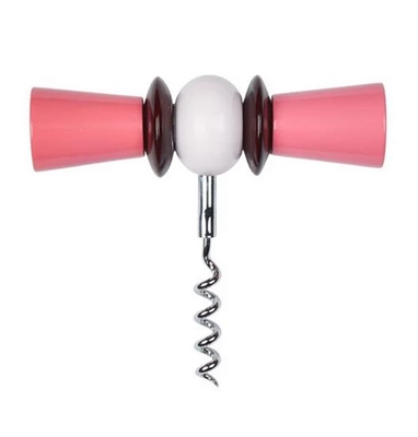 Ciao Bella! Home Pink Bowtie Corkscrew
