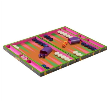 Ciao Bella Tortoiseshell Backgammon