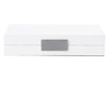 Ciao Bella White Lacquer Box with Silver
