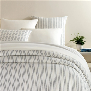 Ciao Bella Lush Linen Stripe Duvet Cover