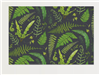 Ciao Bella Fern  Specimen Paper Placemat Set of 20