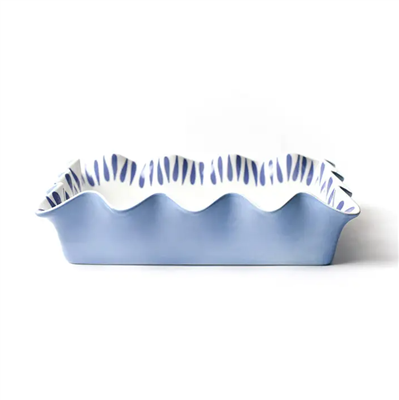 Ciao Bella Iris Blue Drop Casserole Coton Colors
