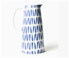 Ciao Bella Iris Blue Drop Pedestal Pitcher