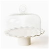 Ciao Bella White Ruffle Cake Stand  Coton Colors