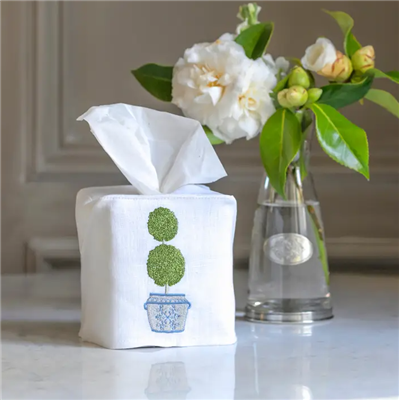 Ciao Bella Double Boxwood Topiary Tissue Cover