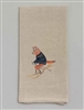 Ciao Bella Coral & Tusk Downhill Fox Tea Towel