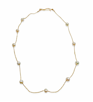 Ciao Bella Delicate Ivory Pearl Necklace