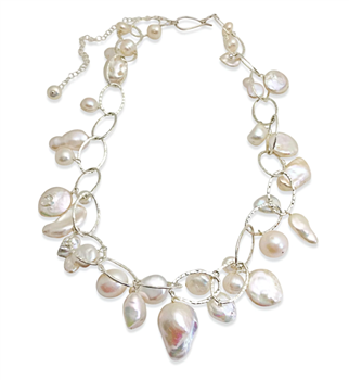 Ciao Bella Pearl Lux Organic Necklace