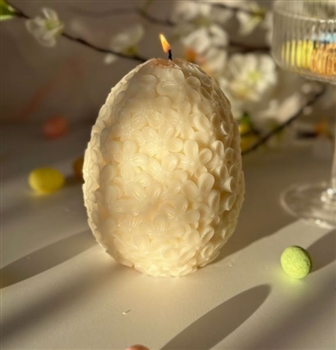 Ciao Bella Flower Easter Egg Candle