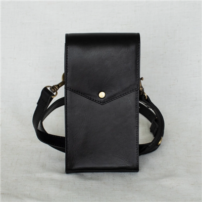 Ciao Bella Full Grain Leather Phone Crossbody Bag