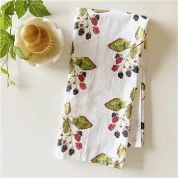 Ciao Bella Blackberry Cotton Tea Towel