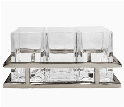 Ciao Bella Silver Flatware Caddy
