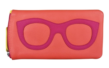 Ciao Bella Eyeglass Case Coral/Indian Pink/Sunshine
