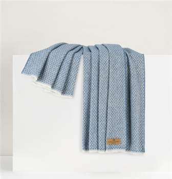 Ciao Bella Hudson Valley Throw Chambray Petoskey MI