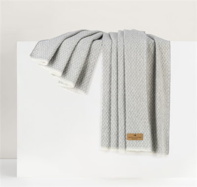 Ciao Bella Hudson Valley Throw Light grey Petoskey MI