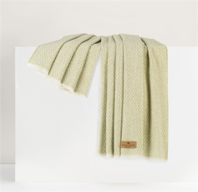Ciao Bella Hudson Valley Throw White Sage Petoskey MI