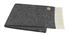 Ciao Bella Italian Herringbone Throw Graphite Petoskey MI