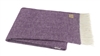 Ciao Bella Italian Herringbone Throw Plum Petoskey MI