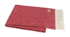 Ciao Bella Italian Herringbone Throw Red Poppy Petoskey MI