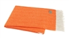 Ciao Bella Italian Herringbone Throw Tangerine Petoskey MI