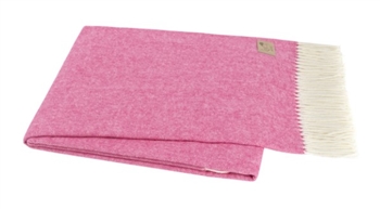 Ciao Bella Italian Herringbone Throw Wild Orchid Petoskey MI