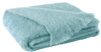 LDU Brushed Mohair Throw Sea Spray
