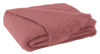 LDU Brushed Mohair Throw TeaRose