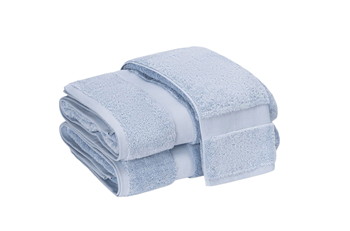Ciao Bella Matouk Sky Blue Lotus Towels