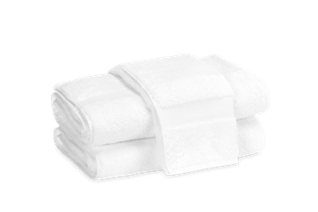 Ciao Bella Matouk White Lotus Towels