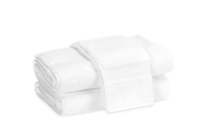Ciao Bella Matouk White Lotus Towels