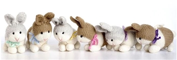 Ciao Bella Bunnies with Bow Ornaments