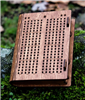 Ciao Bella Travel Birch Cribbage Board