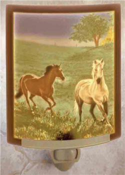 Ciao Bella Morning Run Porcelain Night Light