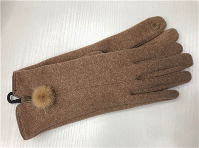 Ciao Bella Mini Pom Touchscreen Gloves