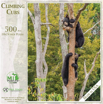 Ciao Bella Climbing Cubs 500 Piece Puzzle