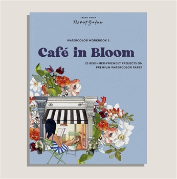 Ciao Bella Cafe in Bloom Watercolor Workbook
